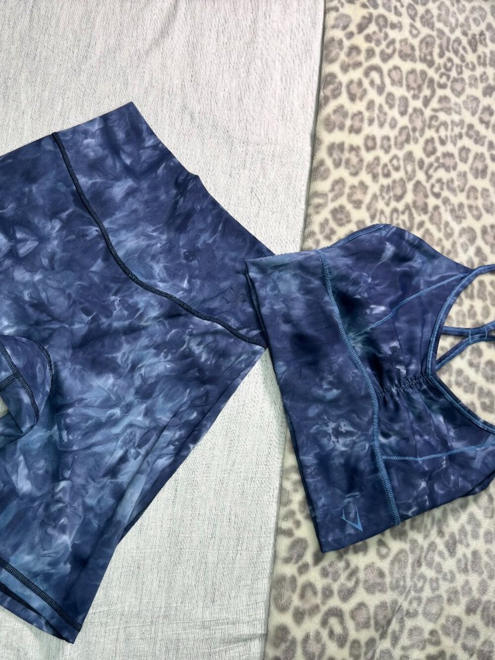 Gymshark Elevate Longline Sports Bra & Shorts